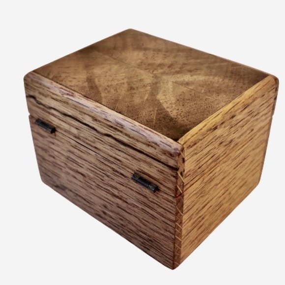 Vintage '78 Wood Trinket Box Artist Signed Gruenberg KINGWOOD FROM BRAZIL - Picture 10 of 16